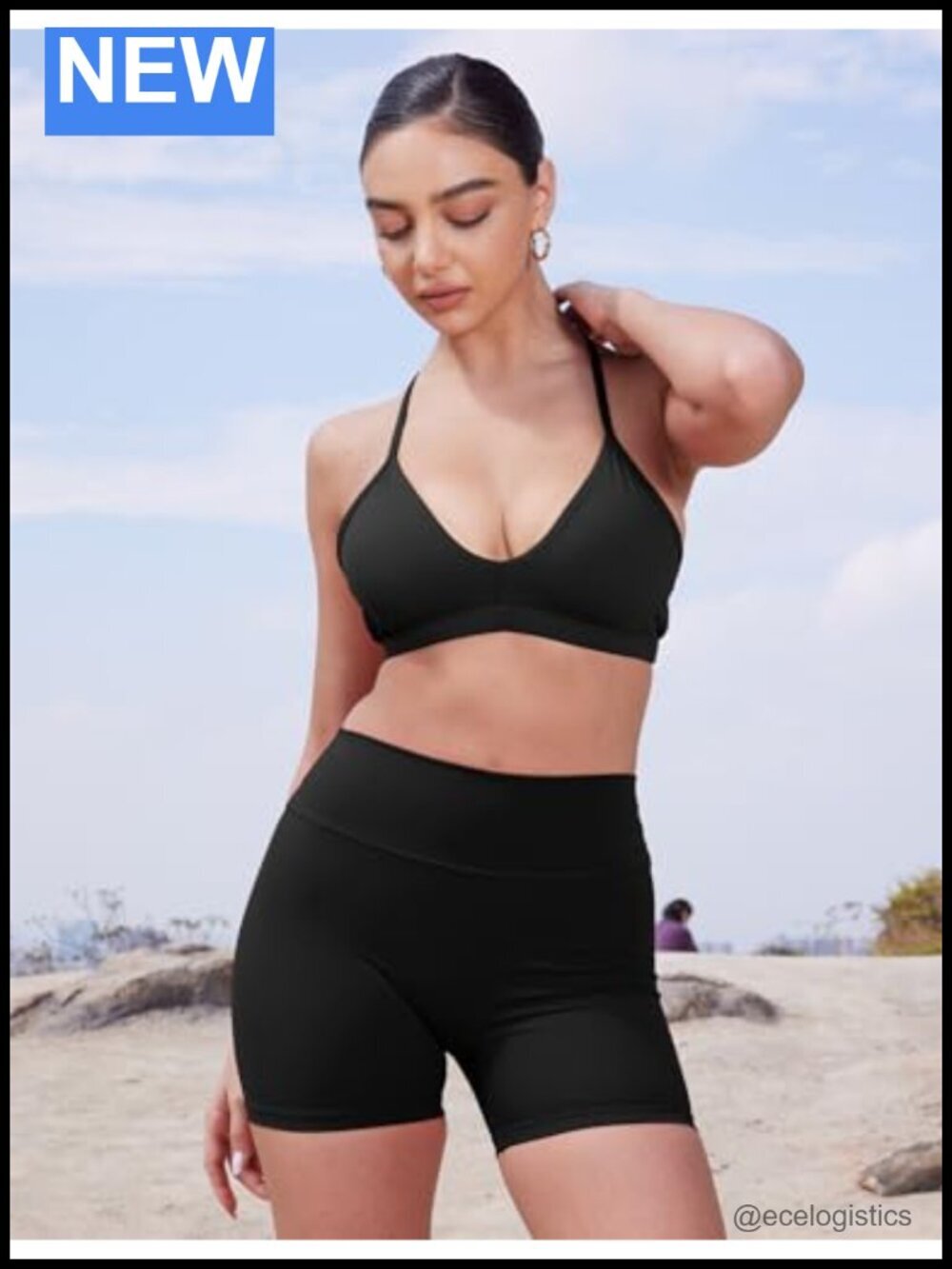 High Waist Tummy Control Biker Shorts Hidden Scrunch Gym Shorts Buttery Soft No